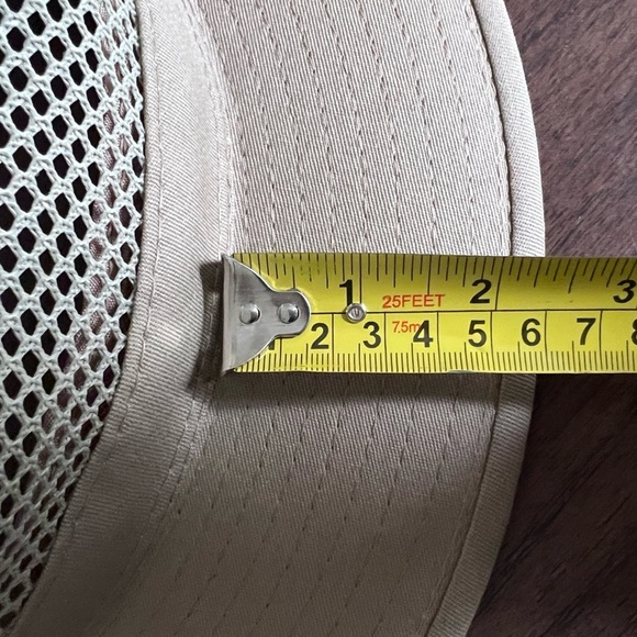 Panama Jack Original Safari Hat Size L Canvas Tan Beige - Picture 8 of 8